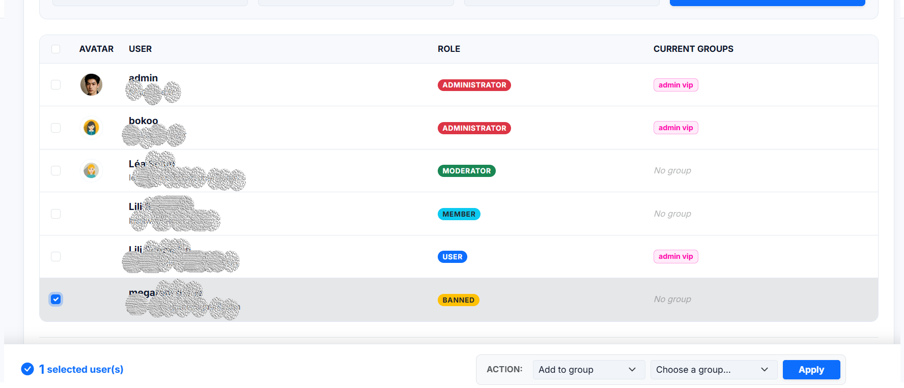 Bulk Group Assignment