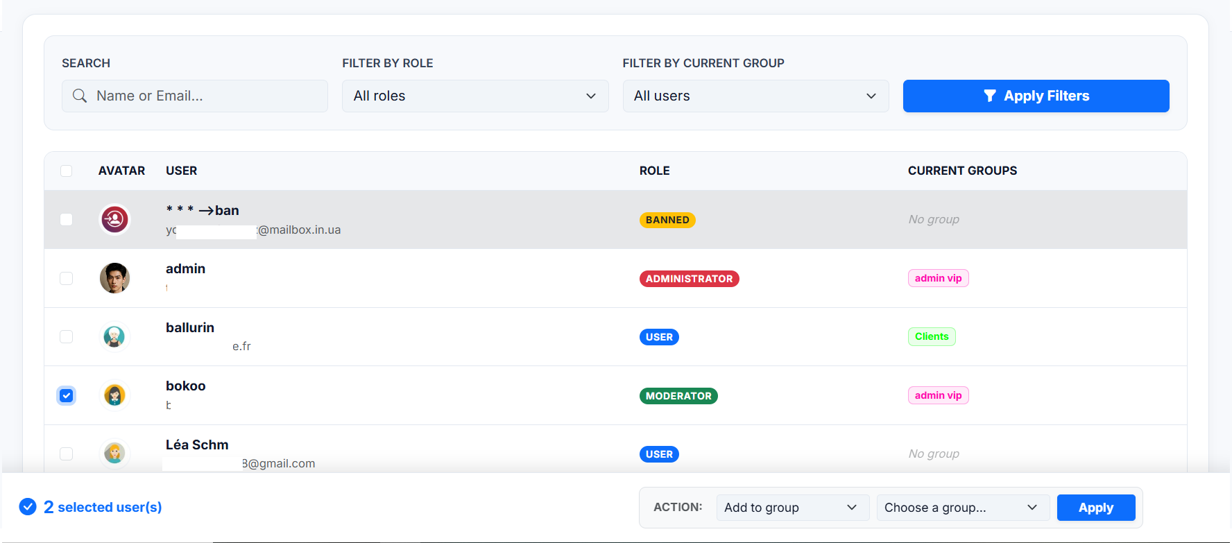 Bulk Group Assignment